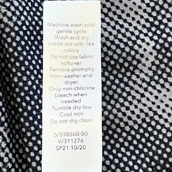 Athleta Tank Top Womens Size Large Gray Ultimate Train Nebula Print Racerback - Picture 6 of 6